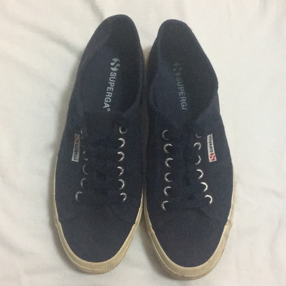 Men's Superga sneakers in Navy Blue